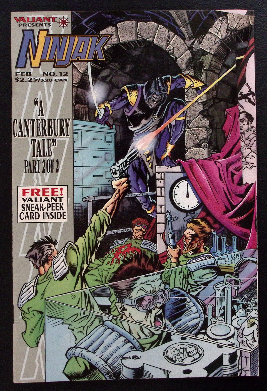 1995 NINJAK A CANTERBURY TALE PT 2 OF 2 FEB VALIANT COMICS  Z1951