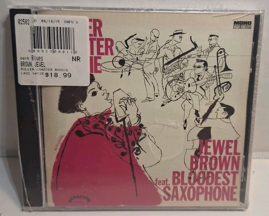 Roller Coaster Boogie by Jewel Brown (CD, 2015) New Sealed 