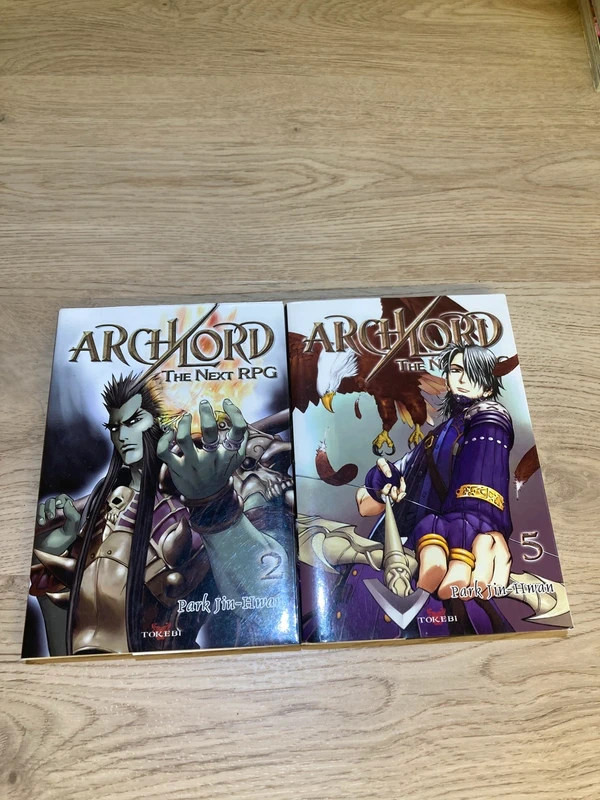 2 mangas Archlord (Tomes 2 + 5)