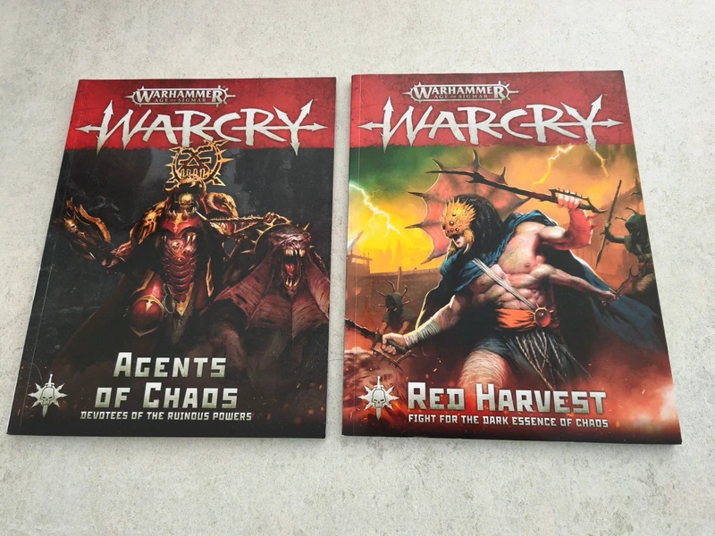 Lote libros Warcry Warhammer Age of Sigmar