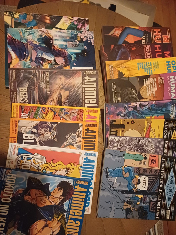 Lot de plusieurs magazines