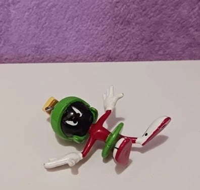 Figura para llavero de Marvin el Marciano. Años 90
