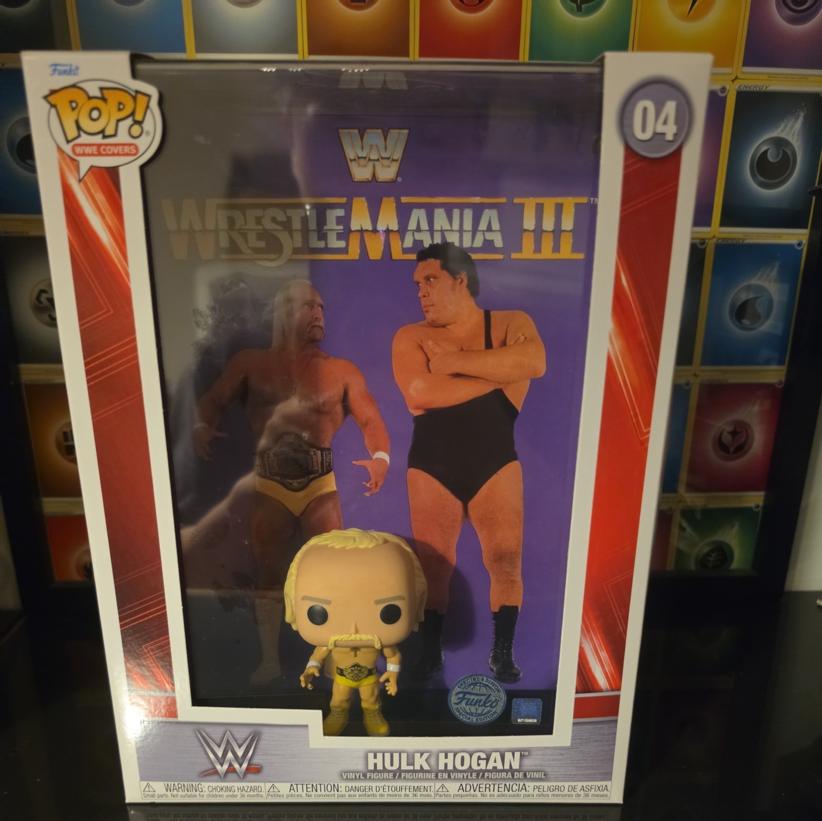 Funko POP! WWE Covers POP 04 Hulk Hogan Andre The Giant WrestleMania III