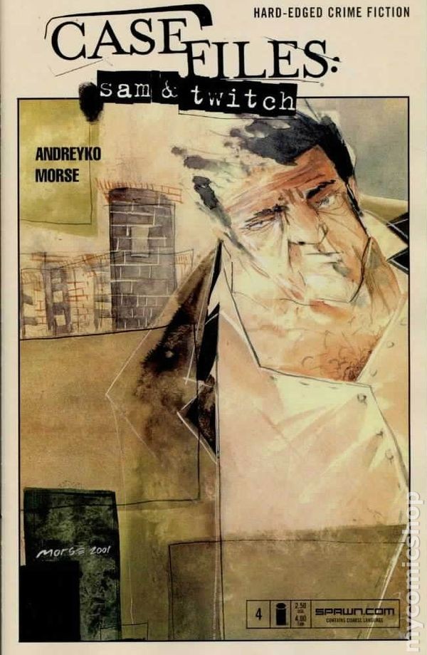 Case Files Sam e Twitch #4 VF 8.0 2003 immagine stock