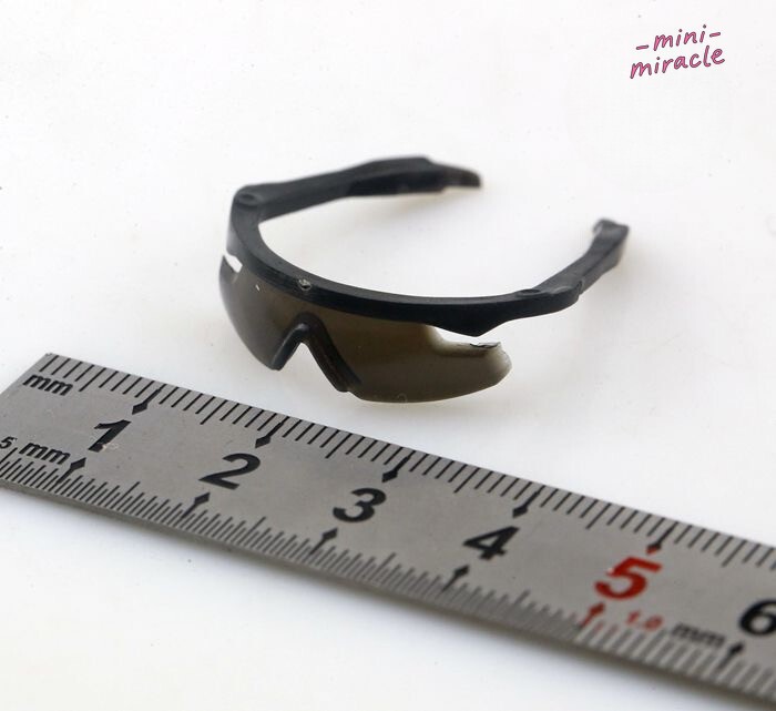 Occhiali da sole moda 12" action figure corpo 1/6 soldato tiro occhiali