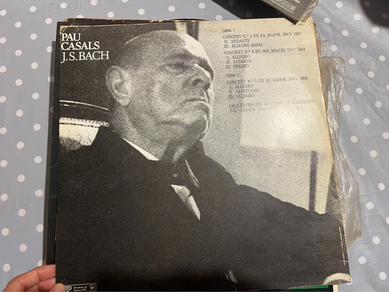 Vinilo Pau casals