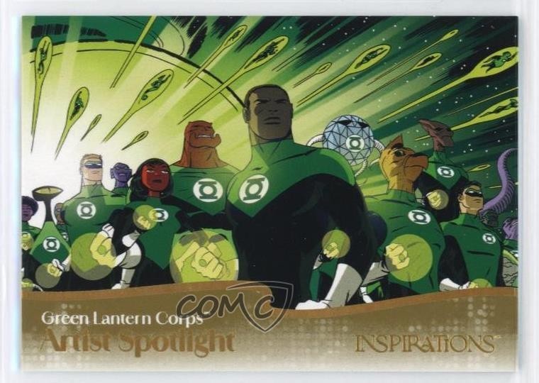 2026 Inspirations The World of DC Gold Spectrum 6/25 Green Lantern Corps 0o59
