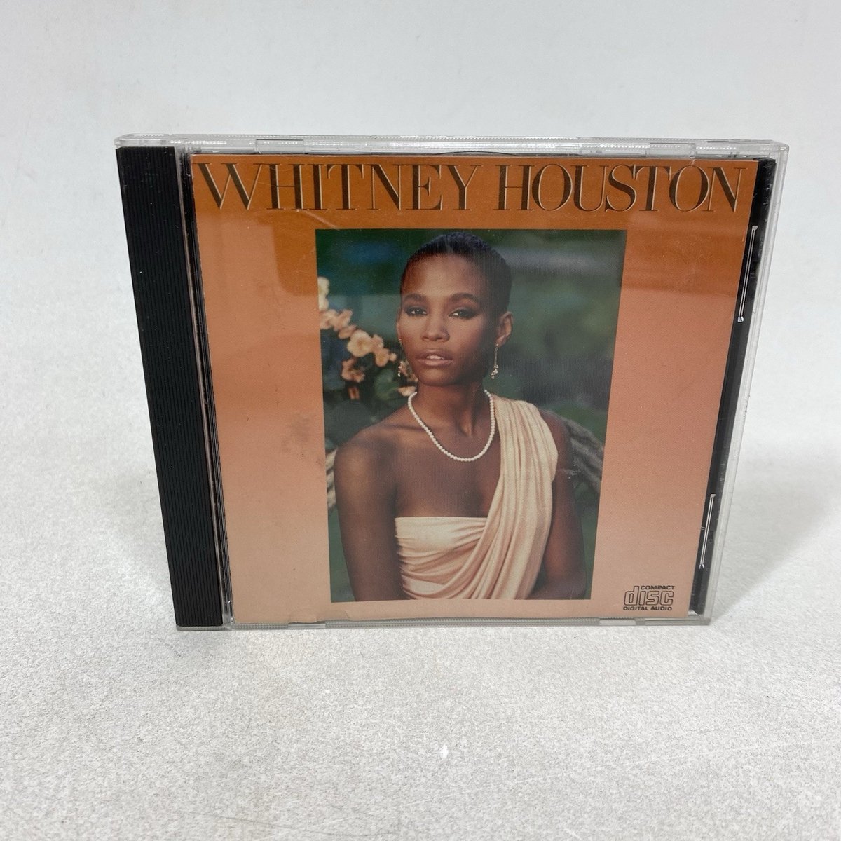 Whitney Houston Self-Titled CD 1985 Arista VTG Pop R&B Debut Album Tested