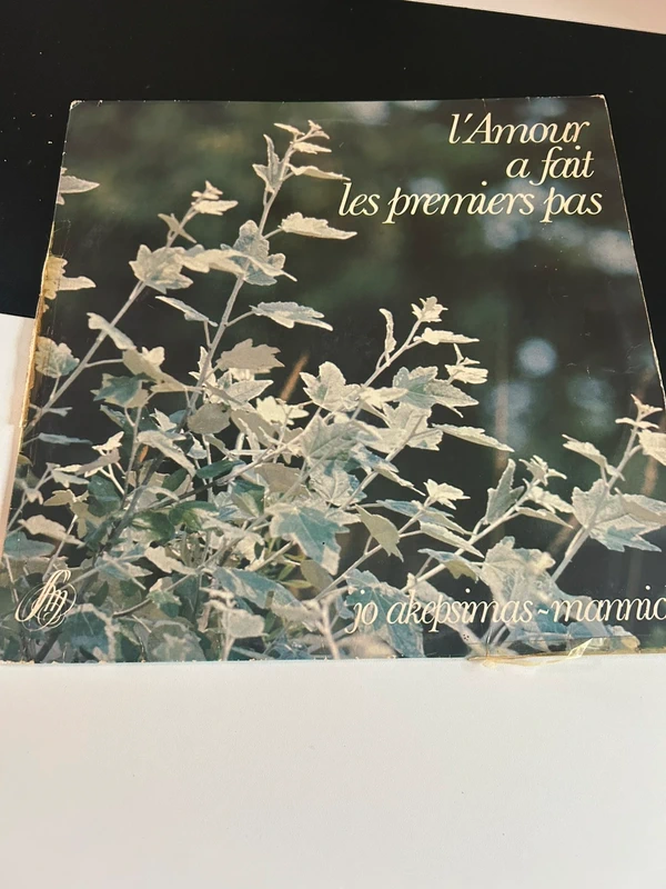 Disque Vinyle 33T - "L'Amour a fait les premiers pas"