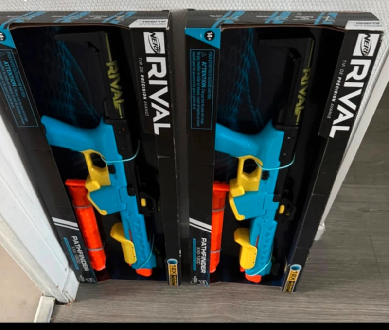 2 Nerf rival pathfinder XXII-1200 neuf