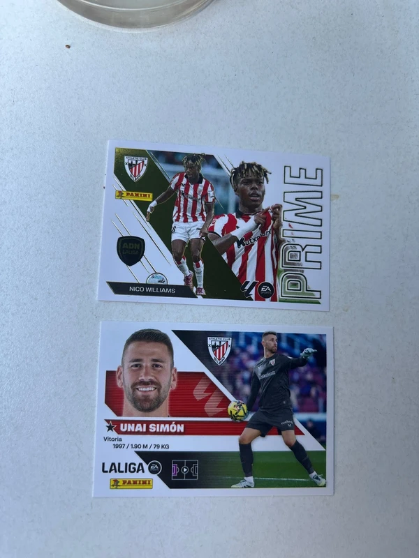 Cromo Unai y Nico