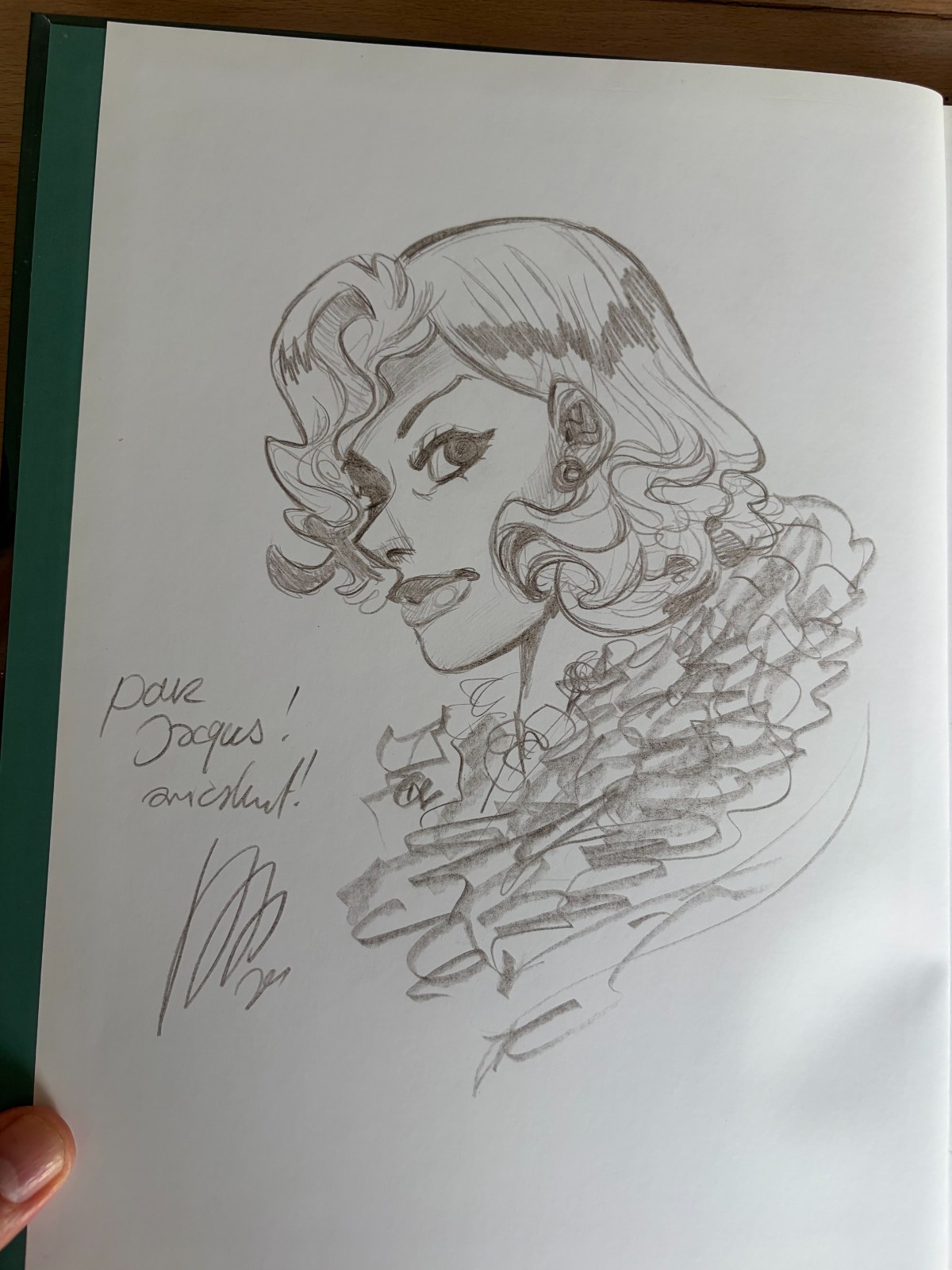 BD “LES FANTÔMES DE NEPTUNE” T1 EO, DÉDICACE VALP