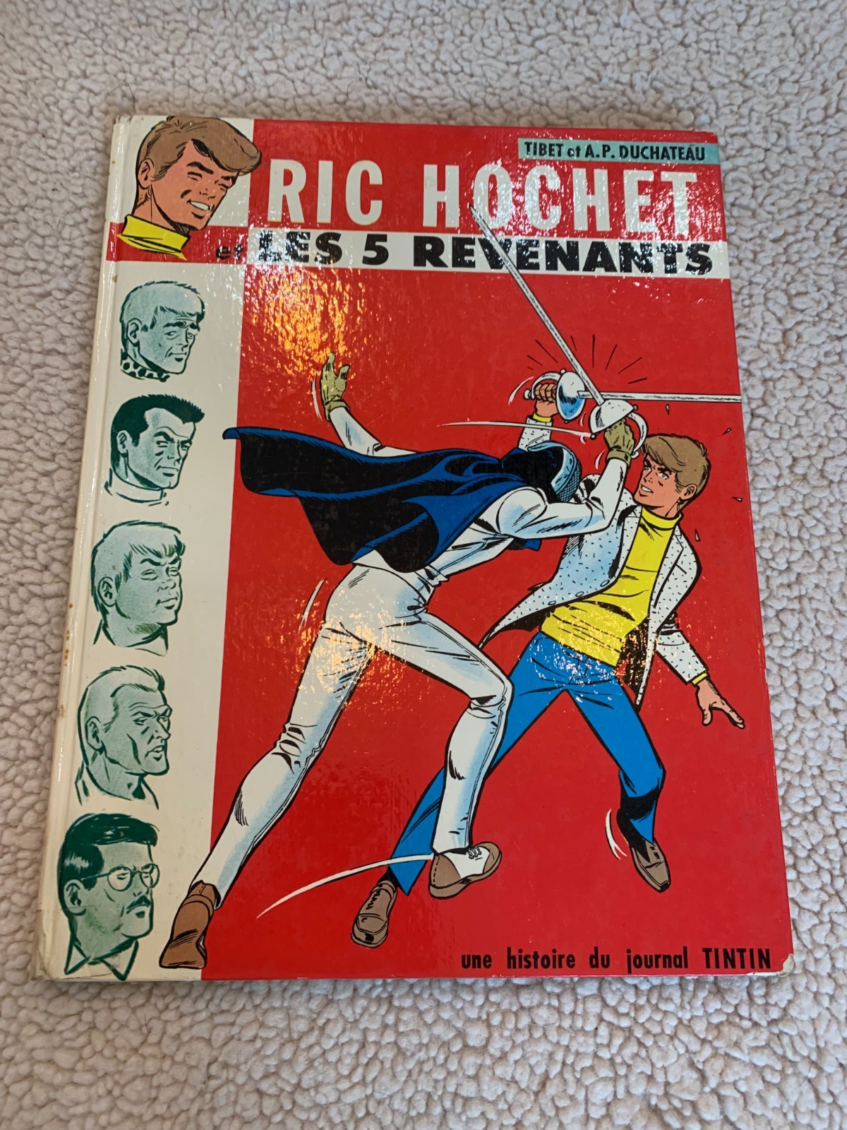 Ric Hochet les 5 Revenants Tibet Duchateau EO 1970 Lombard t 10