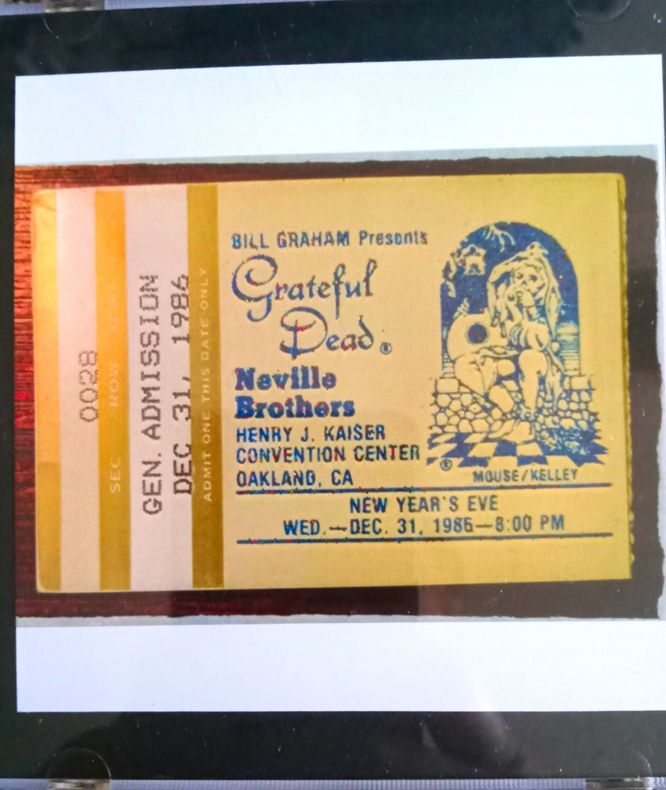 Grateful Dead CD. Henry  J. Kaiser Convention Center 12/31/86, SB. New Years!