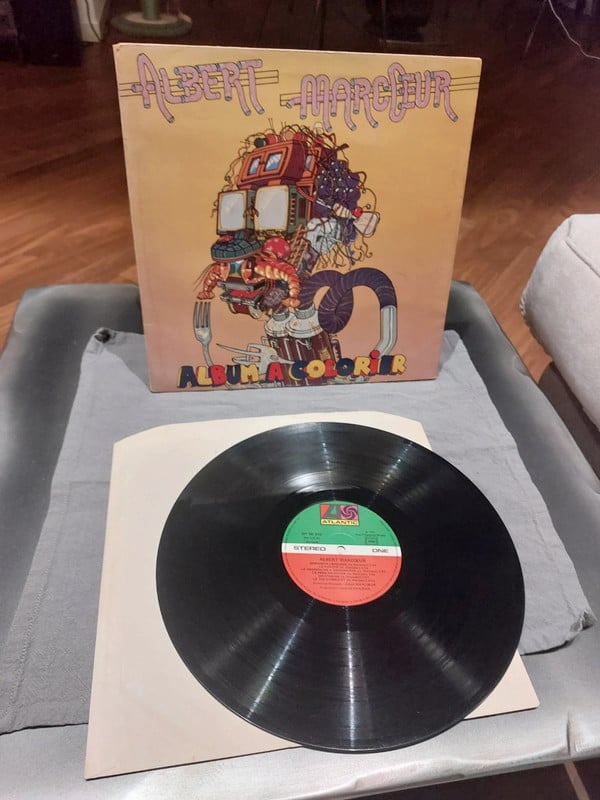 Lp Albert Marcoeur Album a coloier Prog rock francese