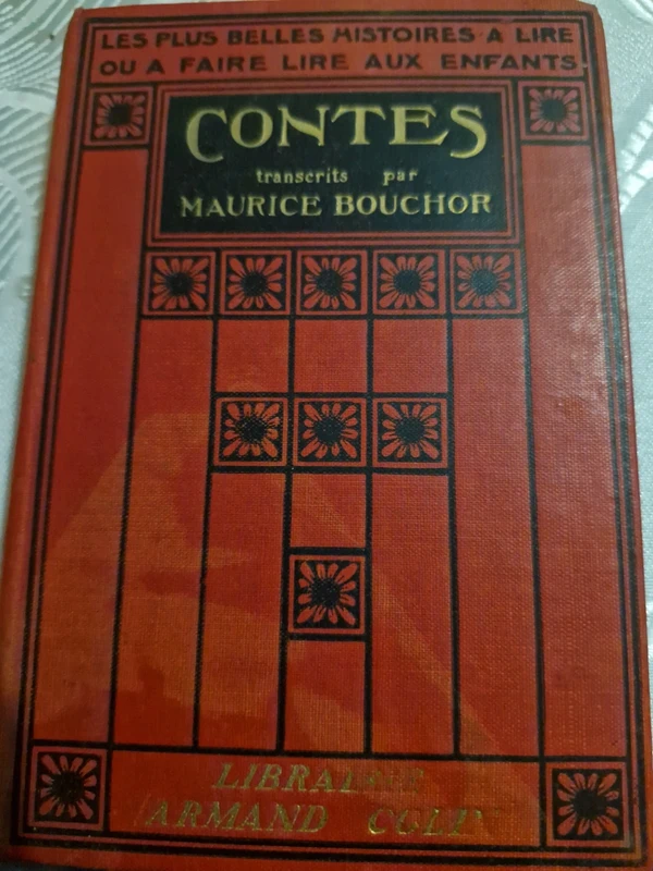 livre ancien contes maurice bouchor 1913 armand colin