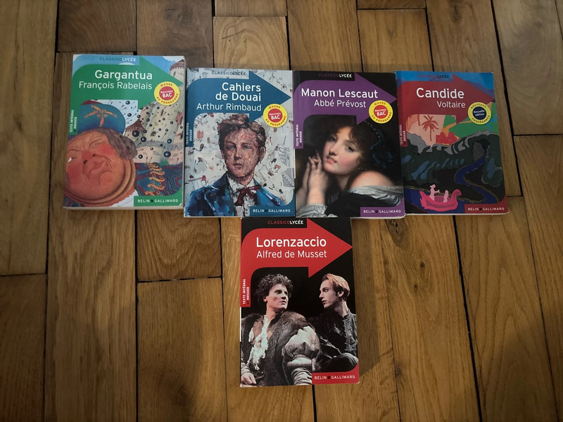 Collection de livres, Classico lycée