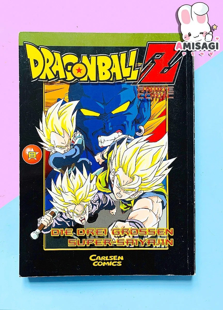 Dragon Ball Z Volume 8 - I tre grandi Super Saiyan Manga Libro | Buono
