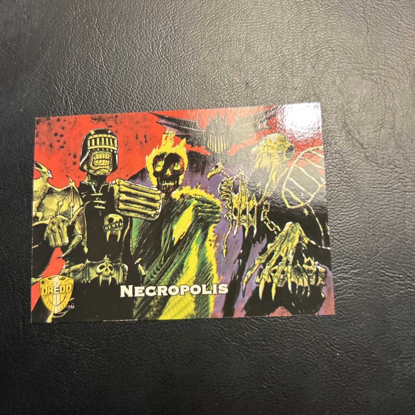Jb10d Judge Dredd Epics 1995 Prog #64 The Dark Judges Necropolis