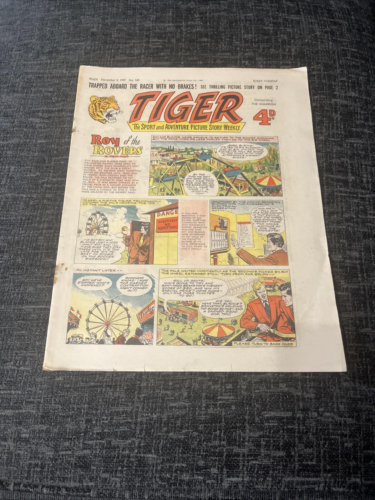Tiger Comic - #165 - 2 November 1957