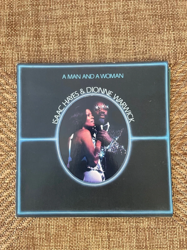 Double Vinyle 33T Isaac Hayes & Dionne Warwick A Man and a Woman Soul Funk