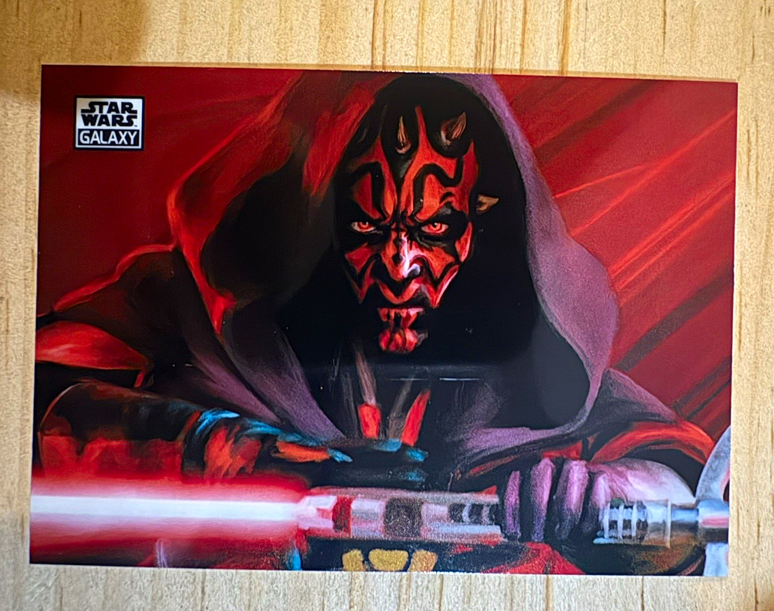 Topps Star Wars Galaxy | La pace è una bugia #27 (Darth Maul) | BASE