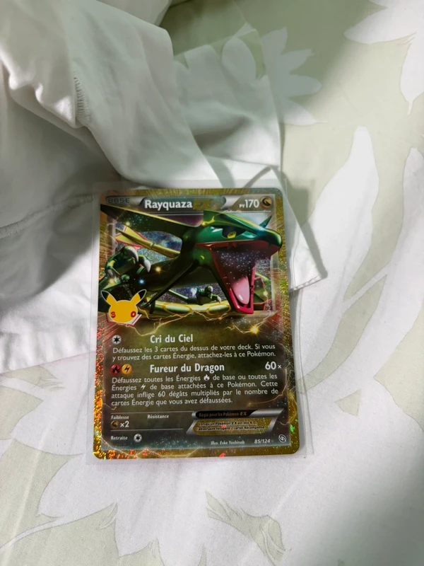 rayquaza ex francaise pokemon