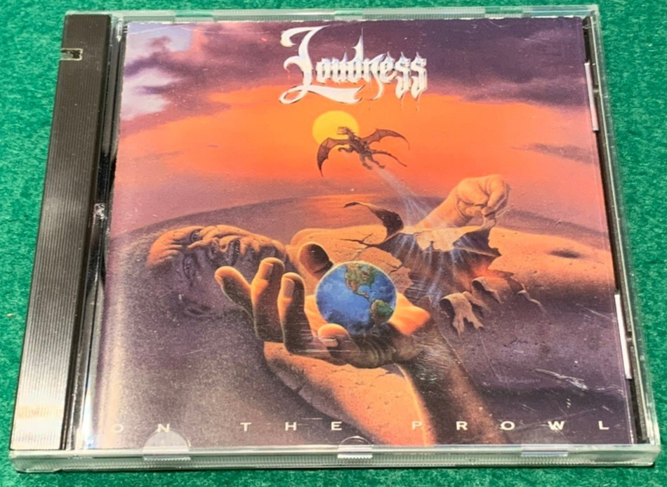 CD Loudness On the Prowl Atco 1991 Heavy Metal