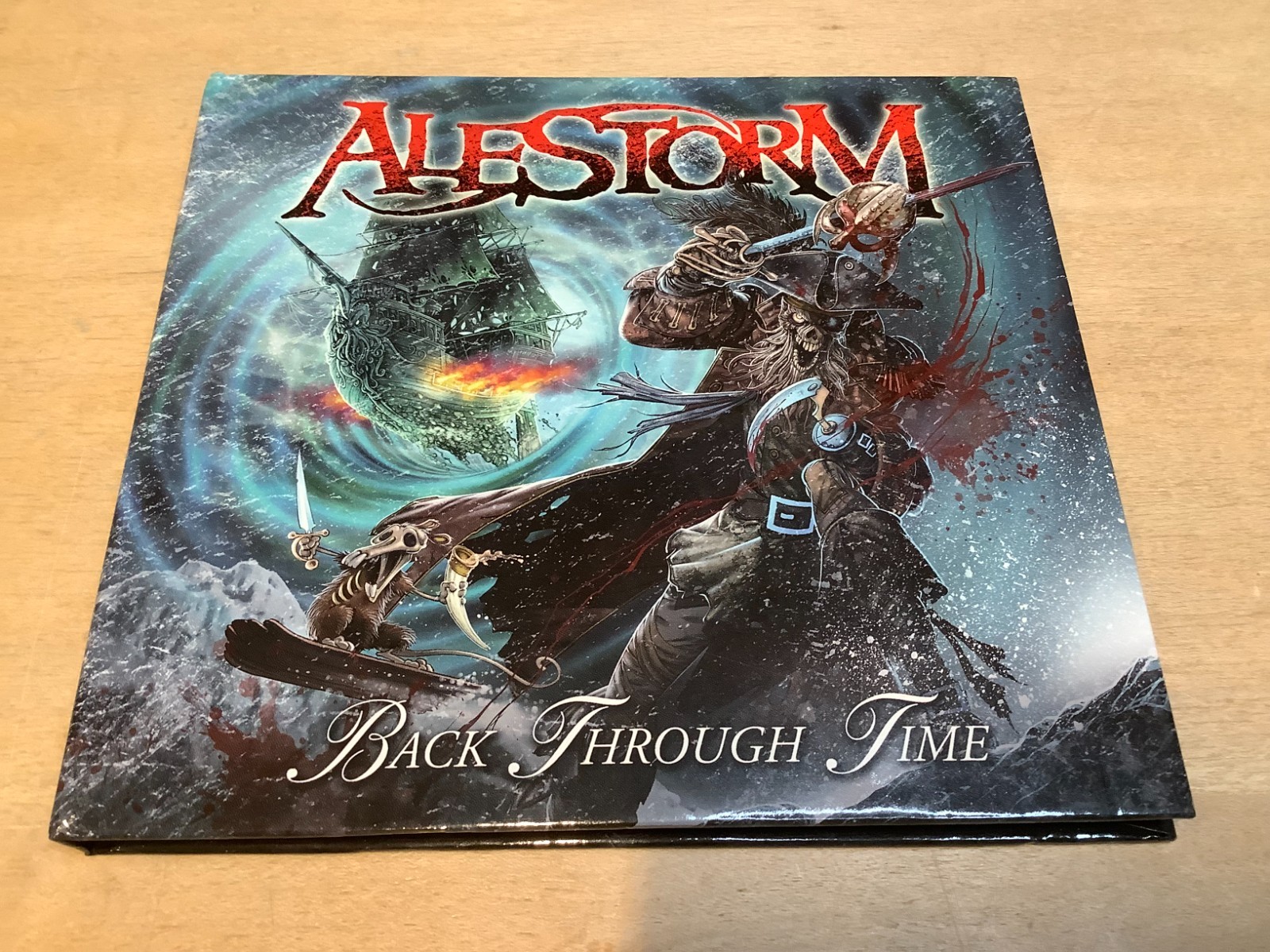 ALESTORM  Back Through Time Limited Edition Digibook CD (Napalm, 2011) Near Mint