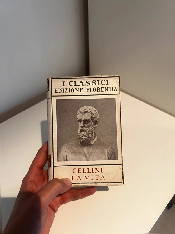 Vita  benvenuto cellini  Edizione Florentia Collezione salani Classici