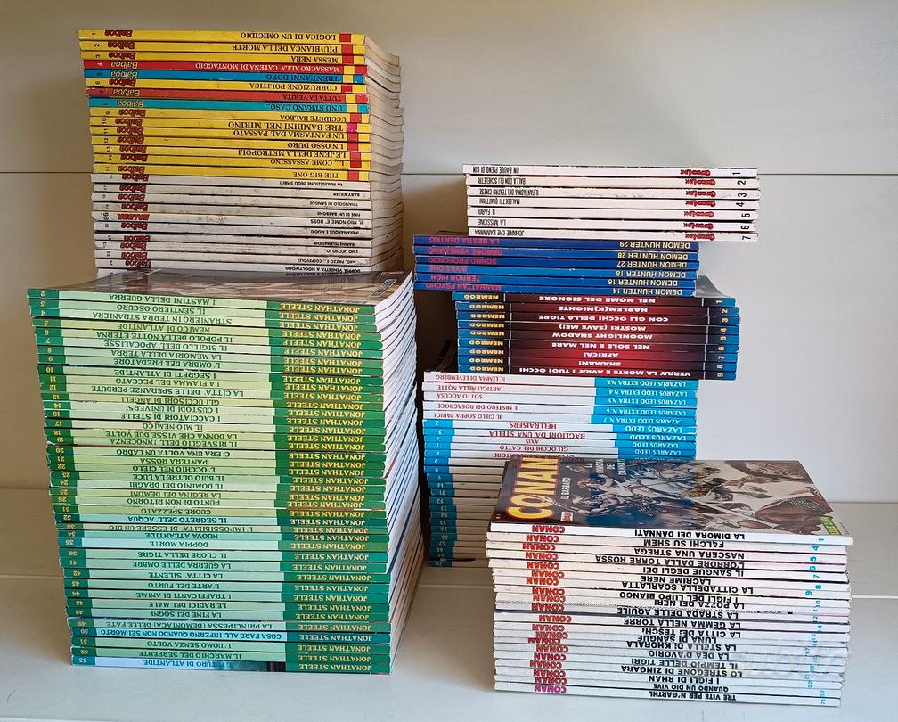 Lotto fumetti vari 164 numeri