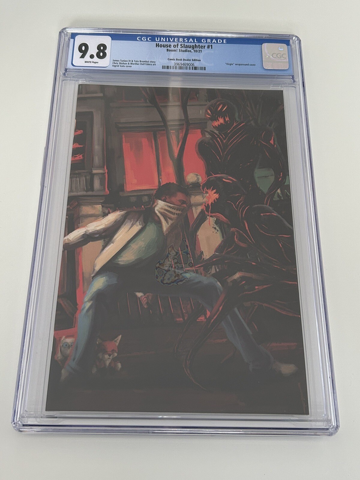 House of slaughter #1 cgc 9.8 wraparound cover Ingrid Gala Variant