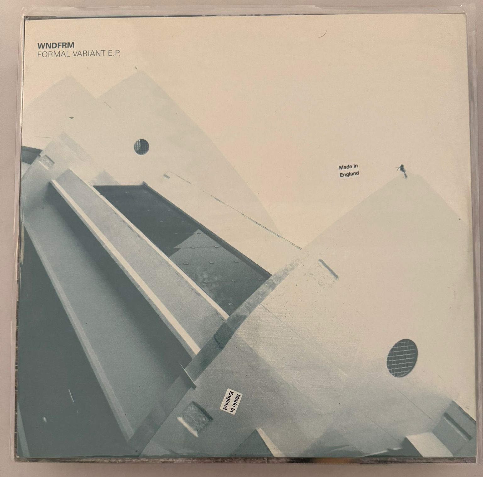 WNDFRM – FORMAL VARIANT E.P. - VINYL LP 2015 PROLOGUE MUSIC - VG+ - A13