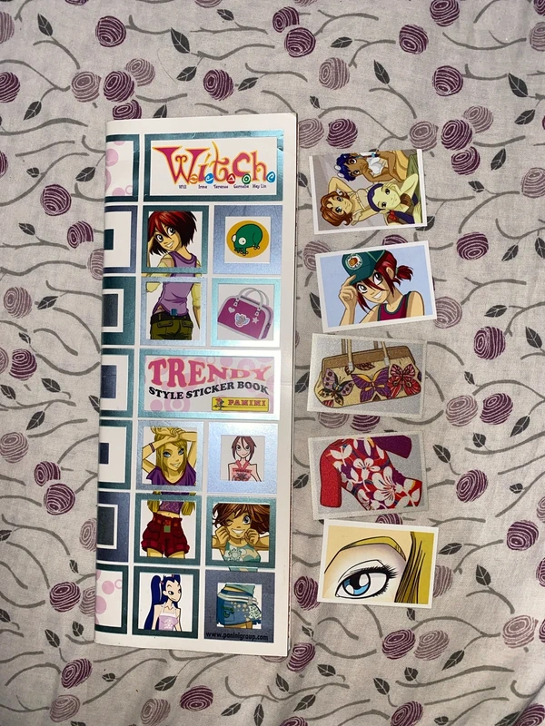 Witch sticker book