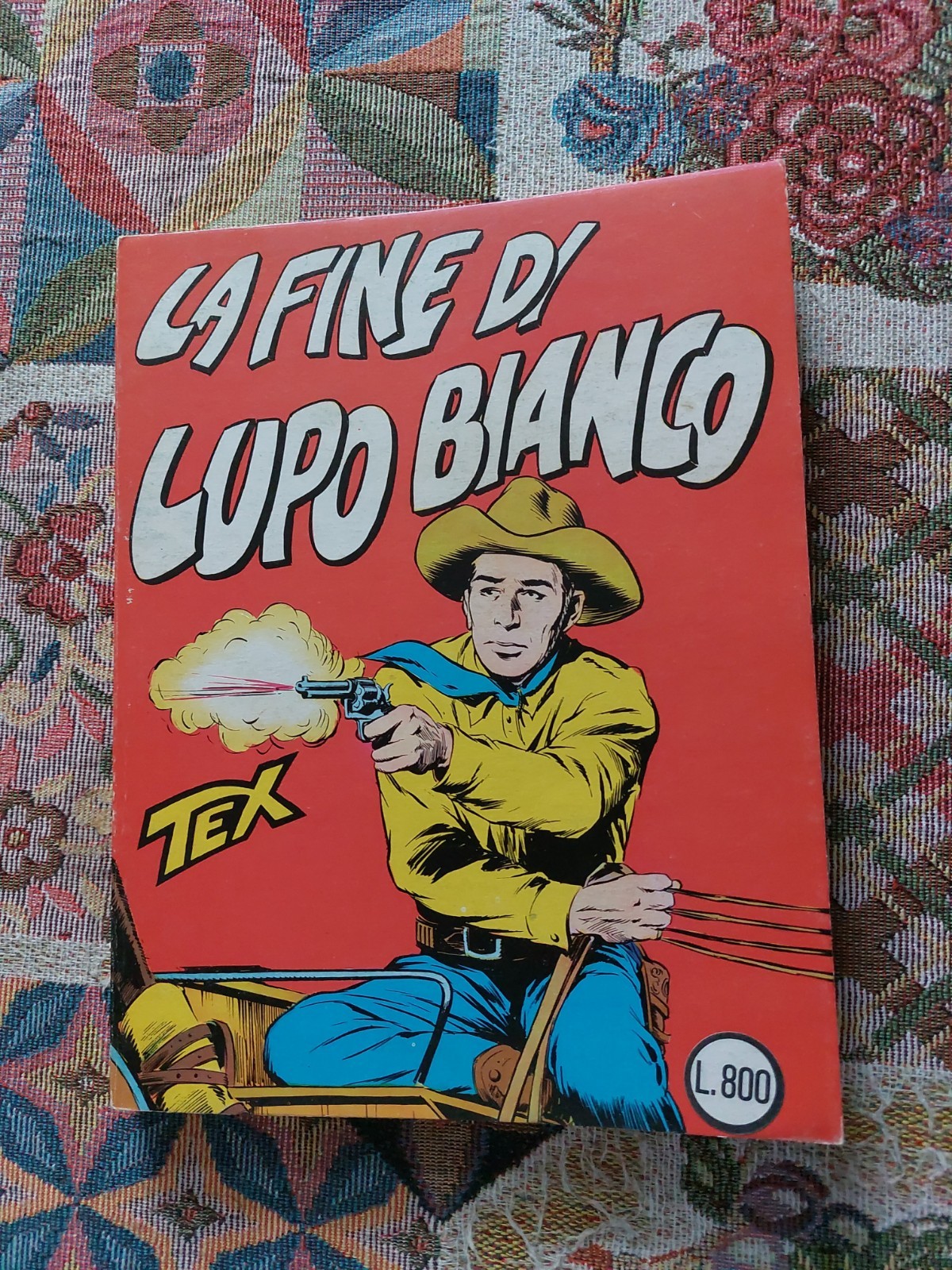 Sergio Bonelli Editore : Tex N. 19 La Fine Di Lupo Bianco