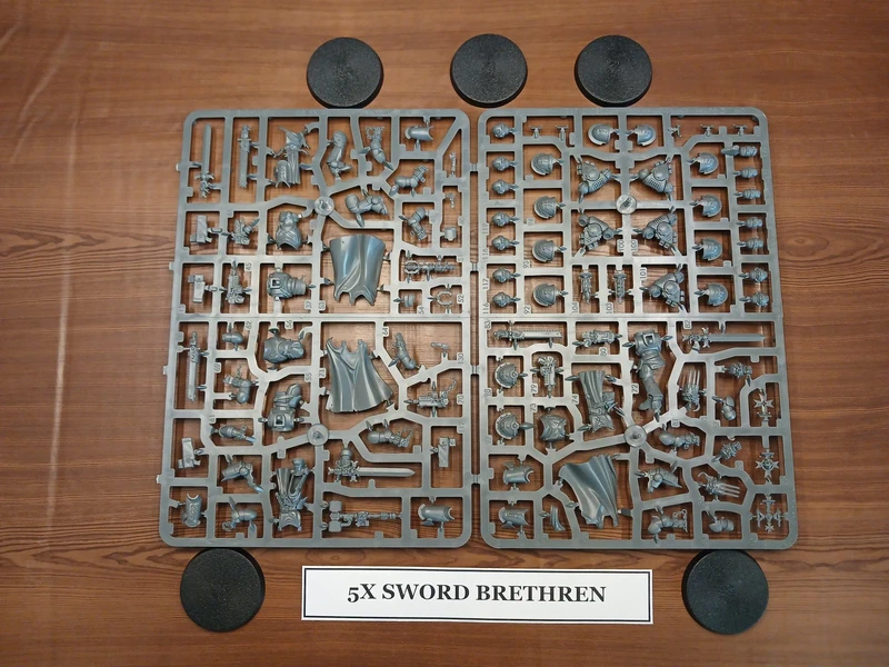 X5 Sword Brethren – Black Templars - Space Marines Warhammer 40k
