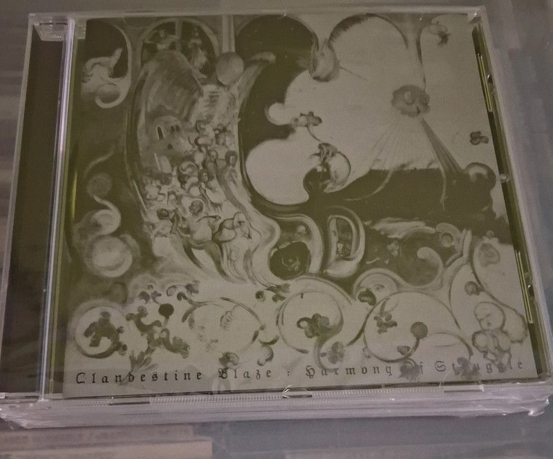 Clandestine blaze harmony of struggle cd LAST copy