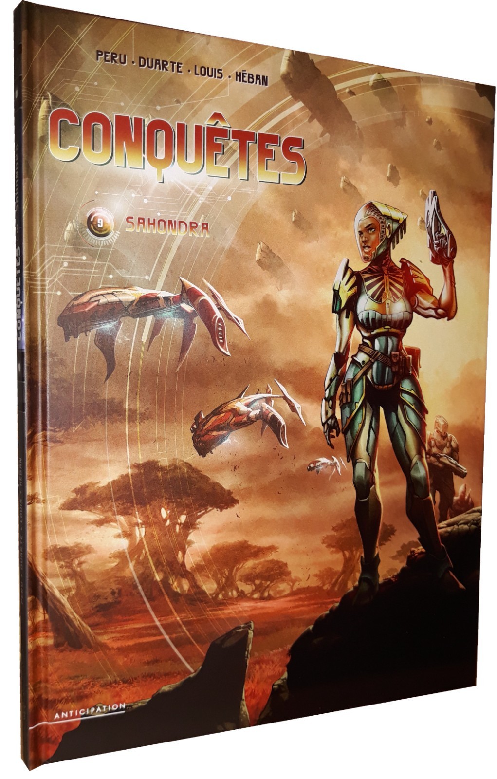 CONQUETES T.9 : SAHONDRA (BD#S#SOLEIL)