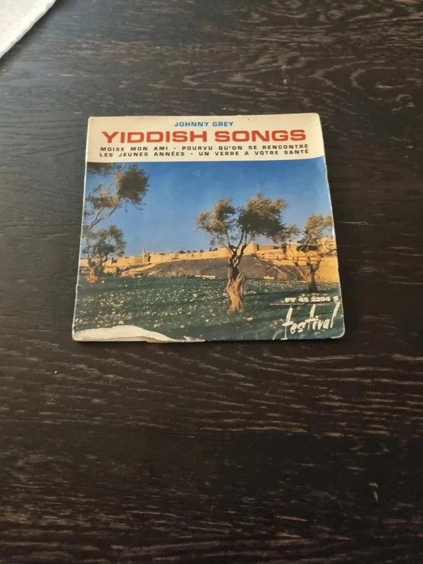 45 tours Vinyle Johnny GREY YIddish songs