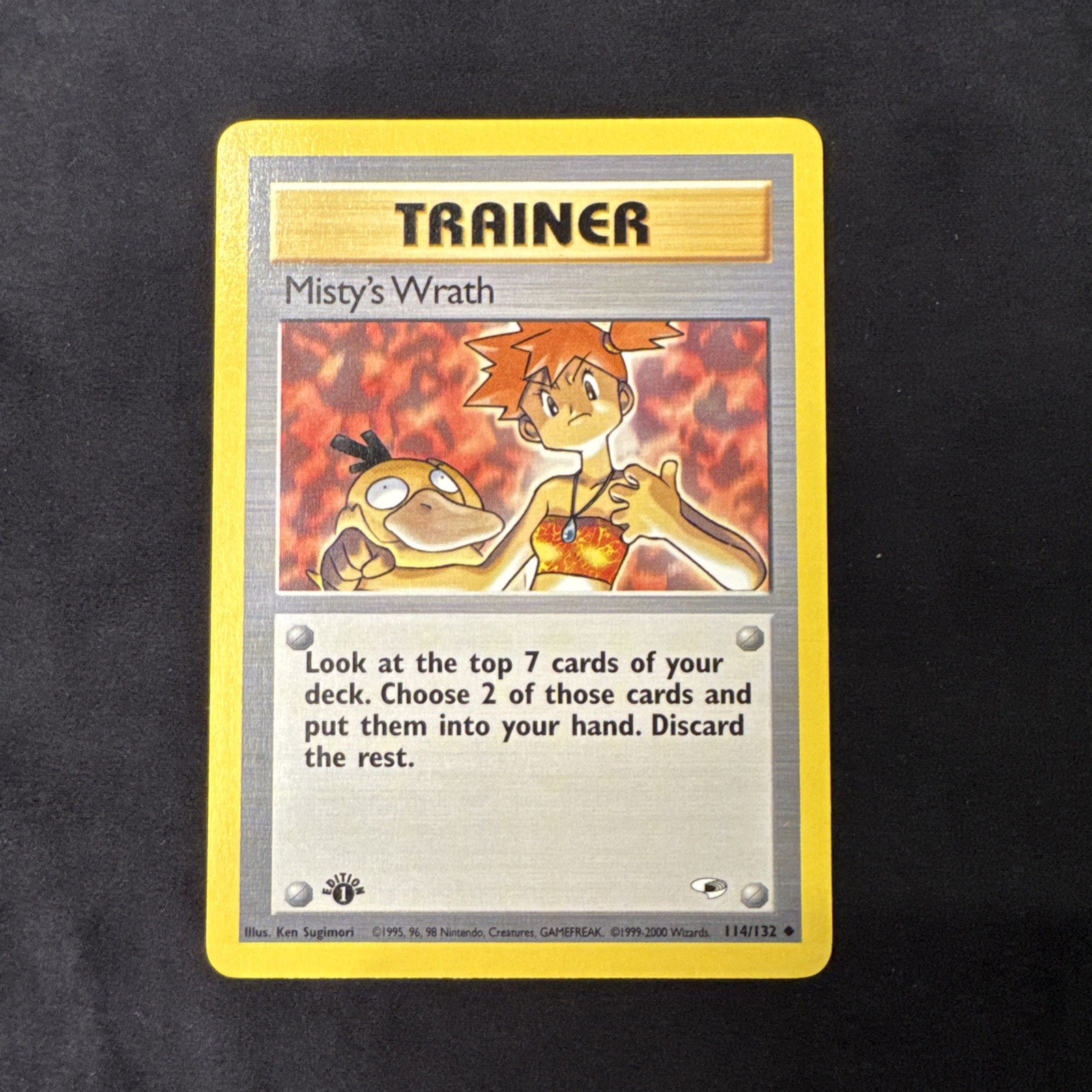 Misty's Wrath 114/132 Gym Challenge Prima Edizione