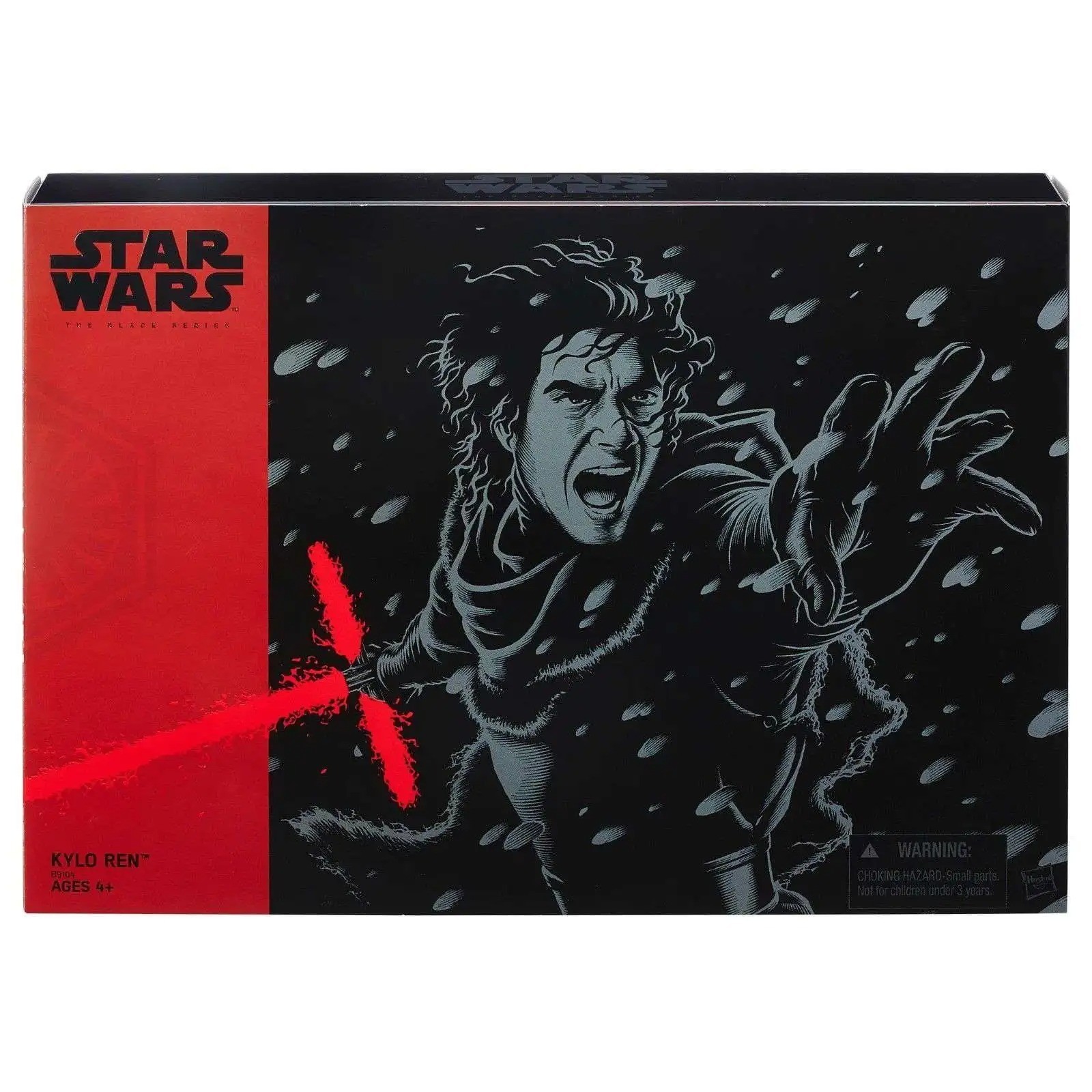 Star Wars Black Series Kylo Ren Modellino Smascherato 6 Pollici 1/12 Prima Edizione