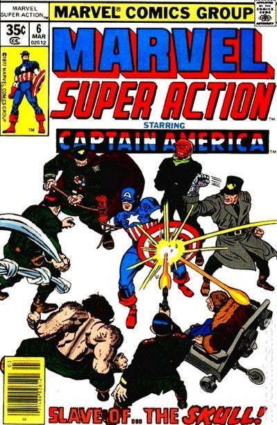 Marvel Super Action #6 VG+ 4.5 1978 immagine stock basso grado