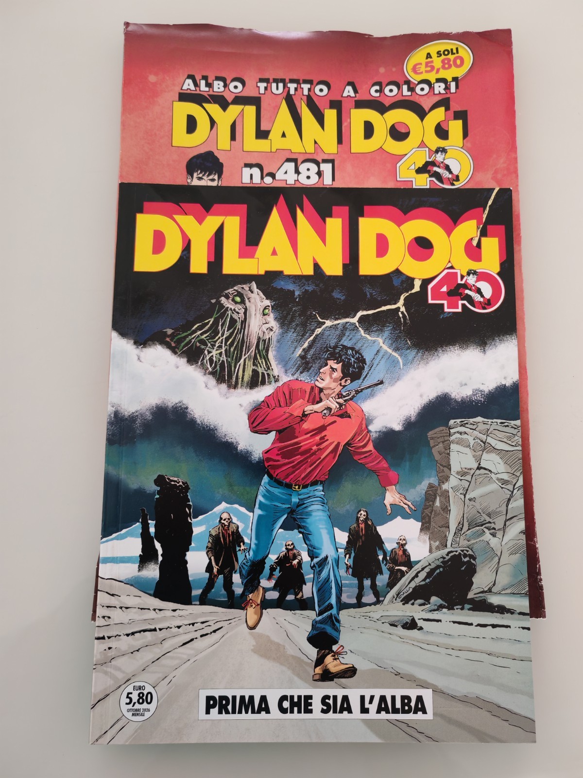 Bonelli Dylan Dog 481 Villa  Prima che sia l'alba 