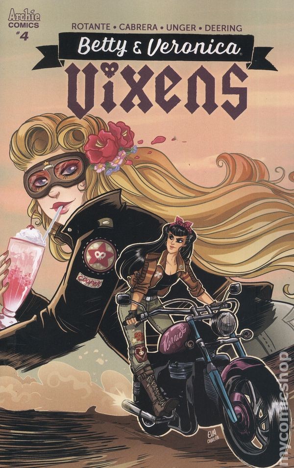 Betty e Veronica Vixens #4A FN 2018 Immagine Stock