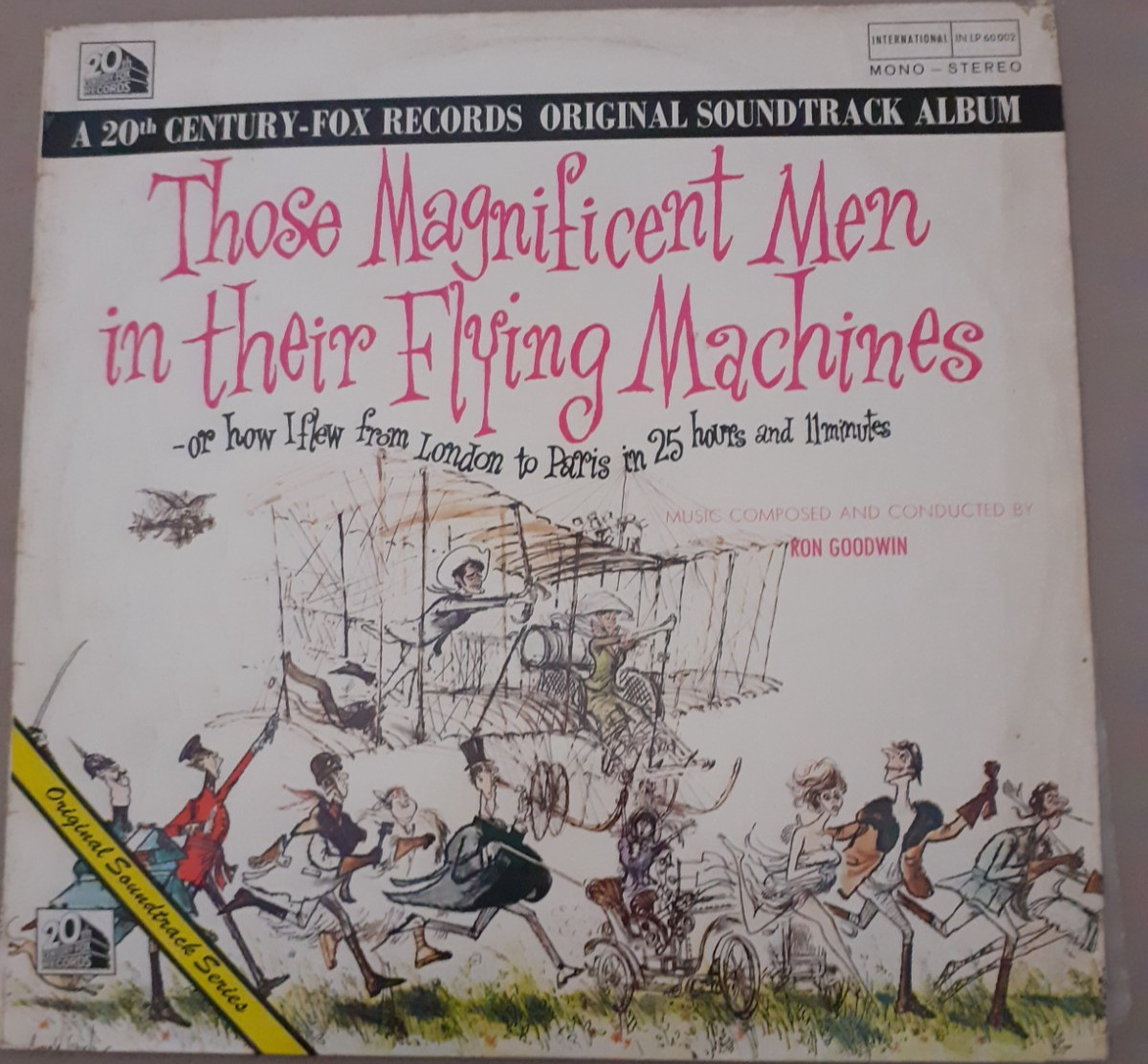 3 LP BOX     -     SCENES AND STARS FROM THE WARNER BROS CLASSICS 1923  to 1973
