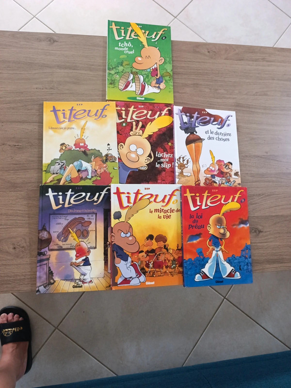 Livres titeuf