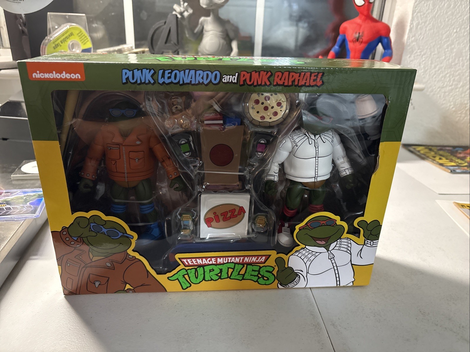 🐢 NECA TMNT Teenage Mutant Ninja Turtles PUNK Leonardo + PUNK Raphael 🐢