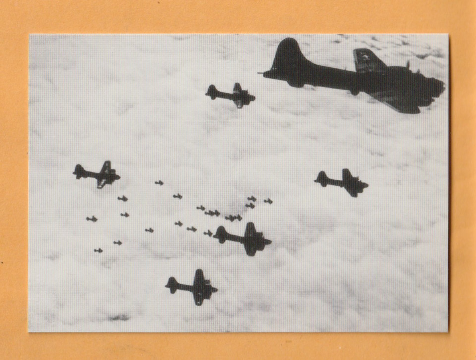 1994 Cardz Seconda Guerra Mondiale Una Nazione Grata Ricorda #28 Fortezza Volante