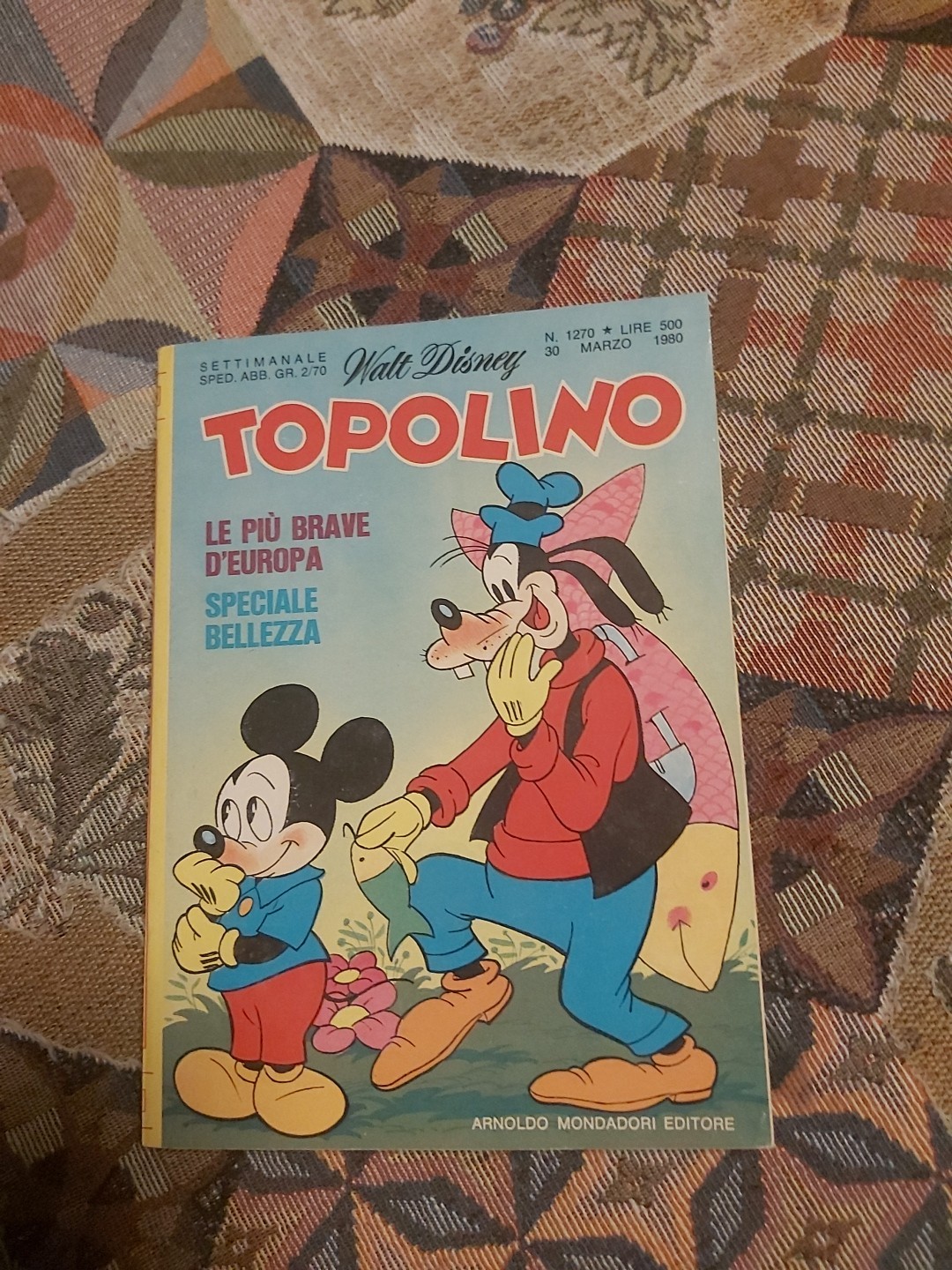 Topolino N. 1270 Del 1980