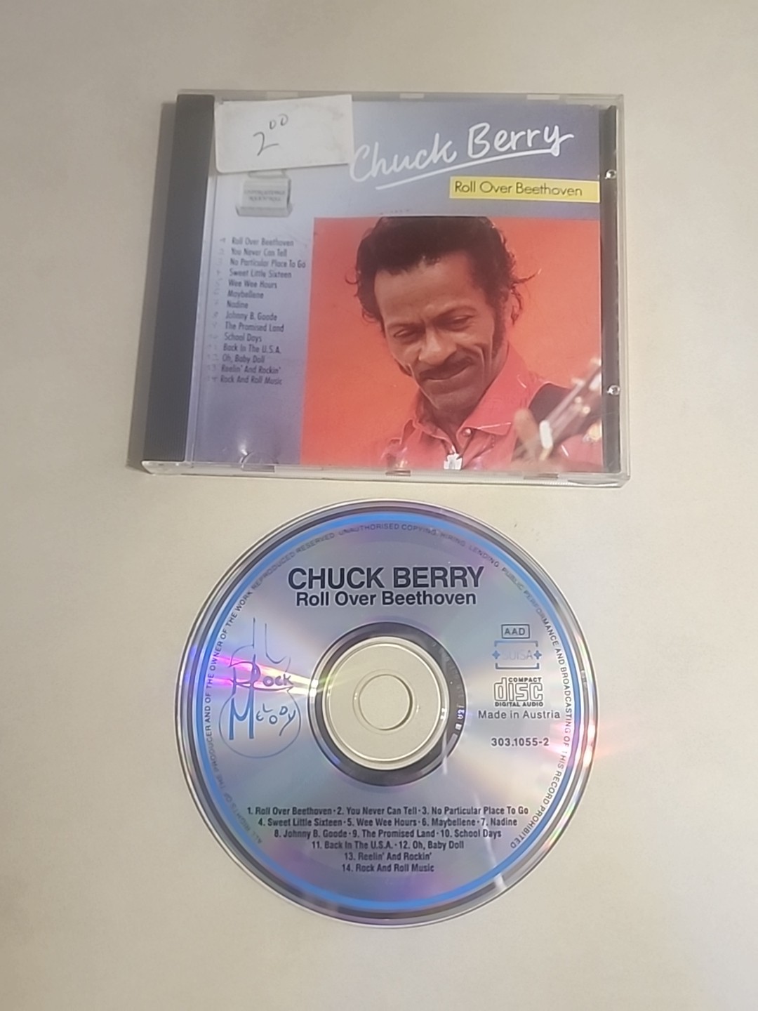 Chuck Berry – Roll Over Beethoven CD Greatest Hits Compilation 